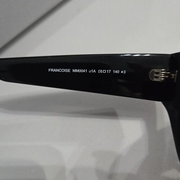 Max Mara Sunglasses MM0041 FRANCOISE  01A Black Mirror Woman new main image 12
